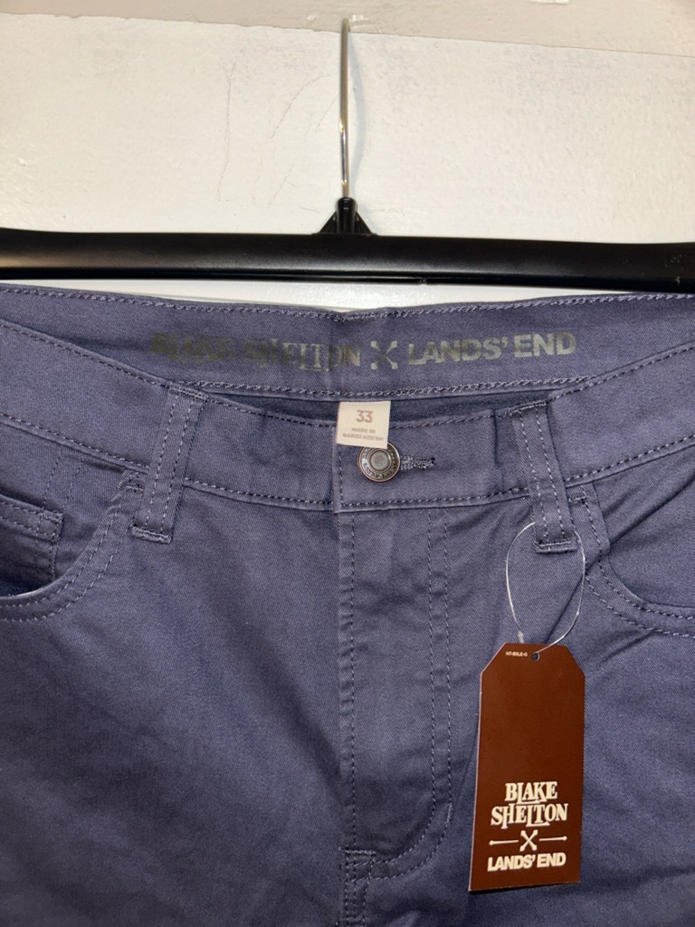 Lands' End Blake Shelton Navy Chino Pants